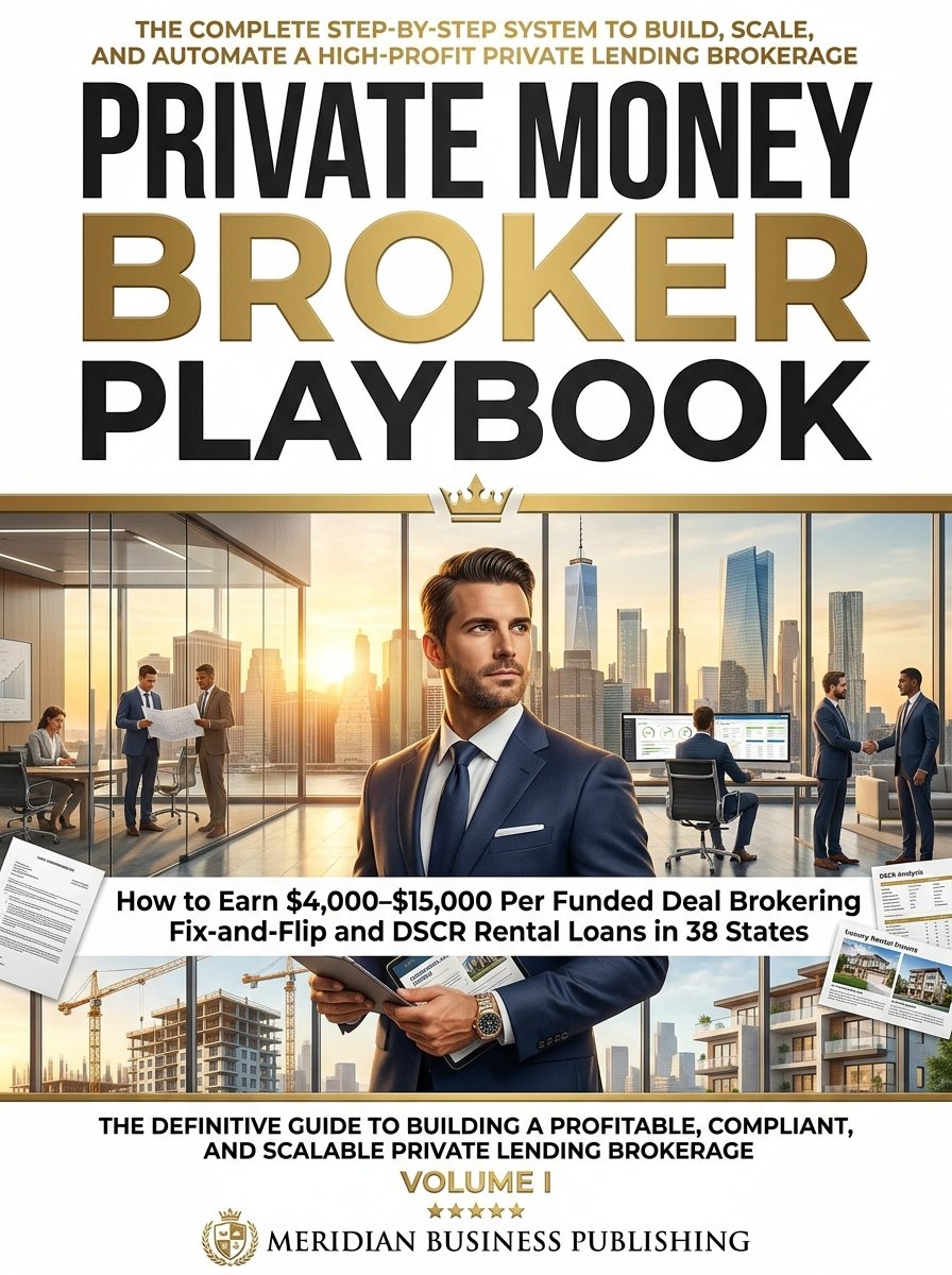 Private Money Broker Playbook — Complete Bundle, All 3 Volumes